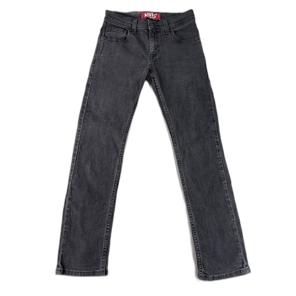 Levi's 511 Skinny Jeans 25X25 Gray Cotton Stretch Pocket Mid Rise Slim